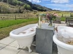 Baths on terrace Baths on terrace